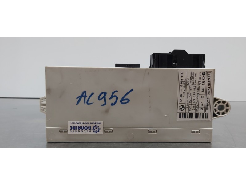 Recambio de modulo electronico para bmw serie 1 berlina (e81/e87) 118d referencia OEM IAM 61356981416   Recambio de modulo electronico para bmw serie 1 berlina (e81/e87) 118d referencia OEM IAM 61356981416