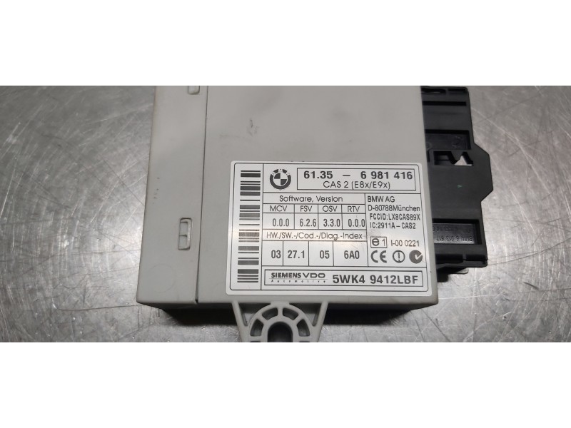 Recambio de modulo electronico para bmw serie 1 berlina (e81/e87) 118d referencia OEM IAM 61356981416   Recambio de modulo electronico para bmw serie 1 berlina (e81/e87) 118d referencia OEM IAM 61356981416