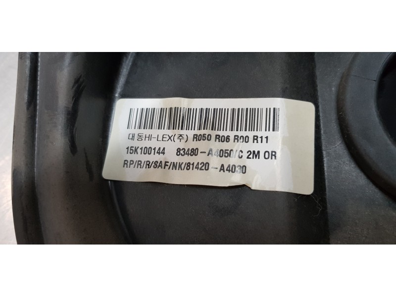 Recambio de elevalunas trasero derecho para kia carens ( ) emotion referencia OEM IAM 83460A4010  