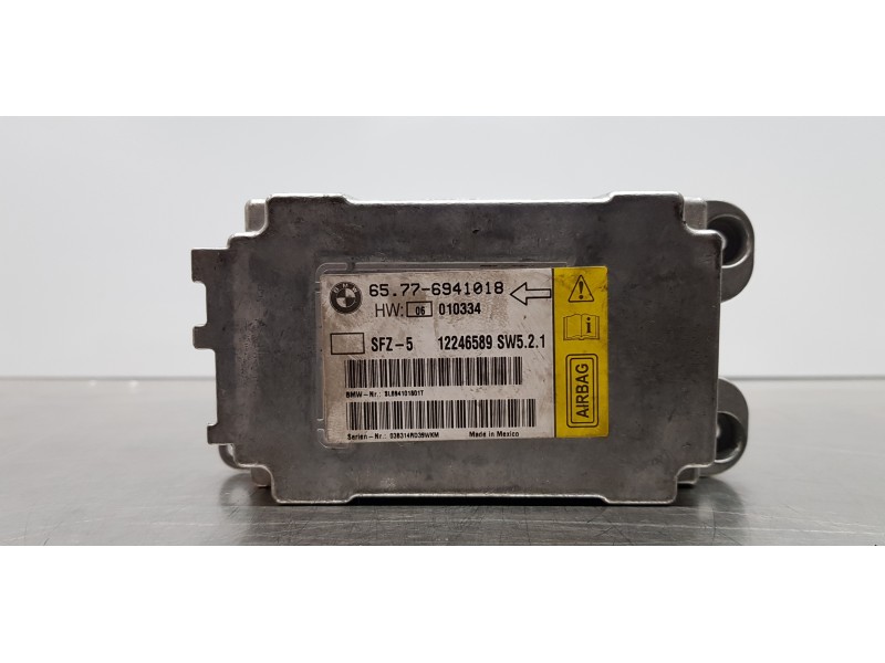 Recambio de centralita airbag para bmw serie 5 berlina (e60) 530d referencia OEM IAM 65776941018  