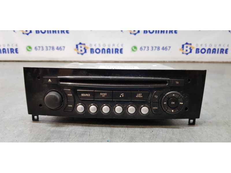 Recambio de sistema audio / radio cd para peugeot 308 access referencia OEM IAM 98041641XN   Recambio de sistema audio / radio cd para peugeot 308 access referencia OEM IAM 98041641XN