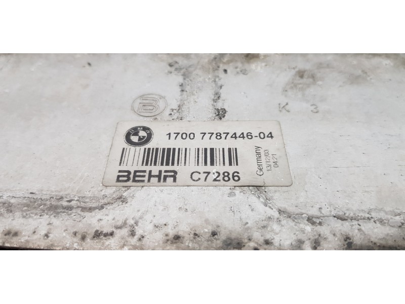 Recambio de intercooler para bmw serie 5 berlina (e60) 530d referencia OEM IAM 17517787446  
