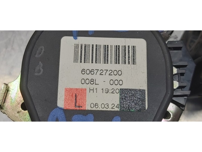 Recambio de cinturon seguridad delantero izquierdo para audi q7 (4l) 3.0 tdi referencia OEM IAM 4L1857705V04 606727200 
