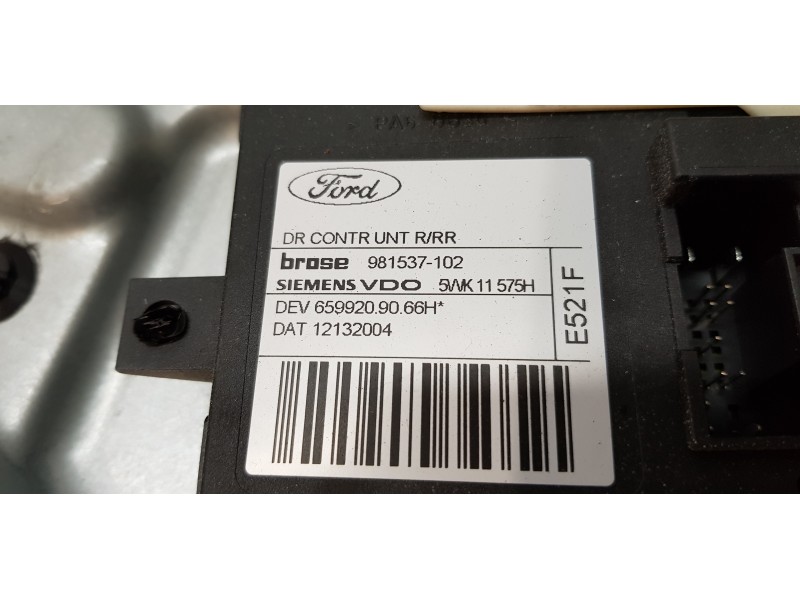 Recambio de elevalunas trasero derecho para ford focus berlina (cap) trend referencia OEM IAM 4M51A24994GG  