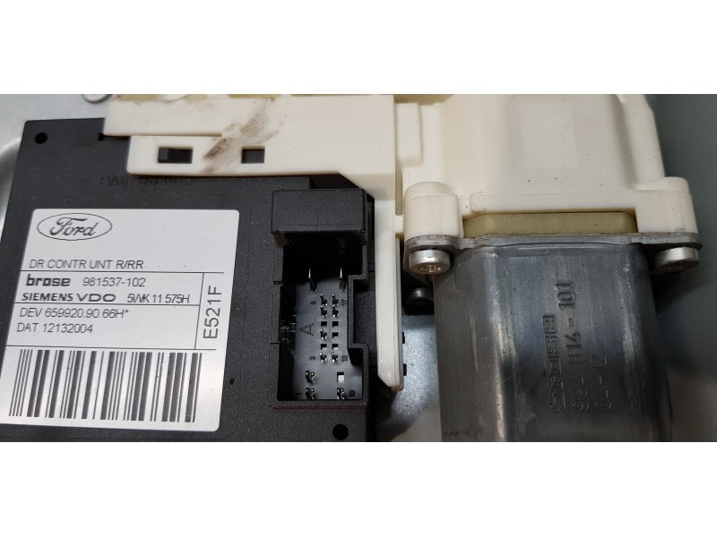 Recambio de elevalunas trasero derecho para ford focus berlina (cap) trend referencia OEM IAM 4M51A24994GG  