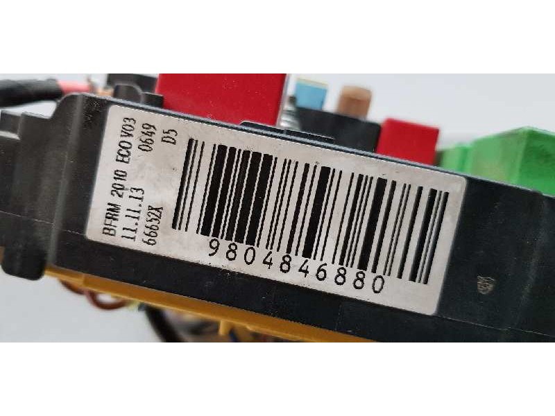 Recambio de caja reles / fusibles para citroen c-elysée exclusive referencia OEM IAM 9804846880  