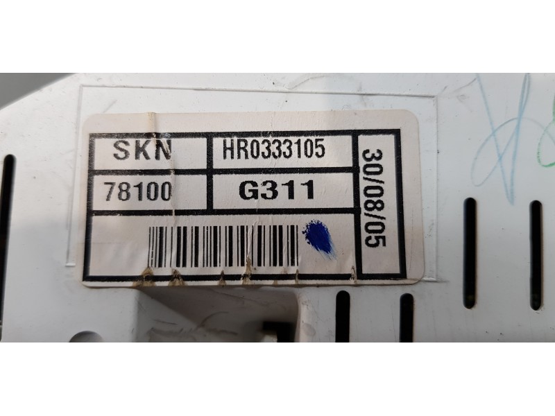 Recambio de cuadro instrumentos para honda cr-v (rd8) es referencia OEM IAM HR0333105  