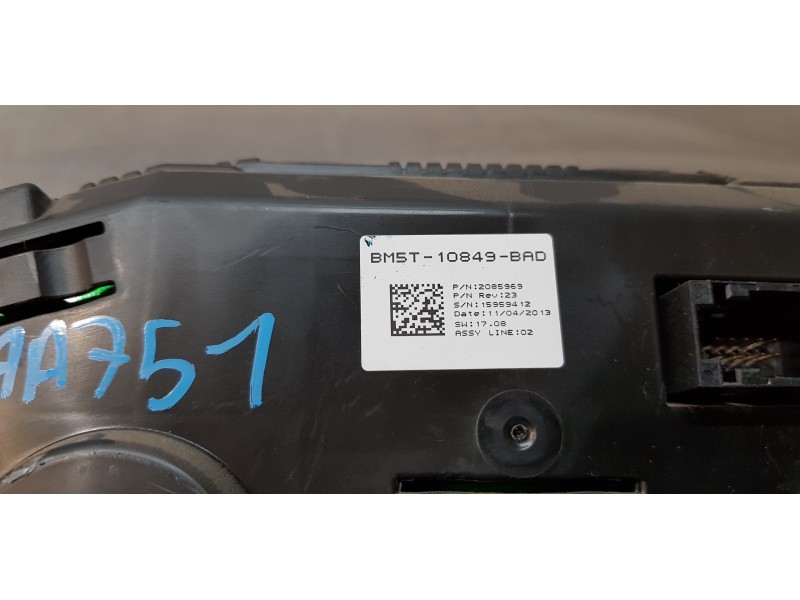 Recambio de cuadro instrumentos para ford focus lim. (cb8) trend referencia OEM IAM BM5T10849BAD   Recambio de cuadro instrumentos para ford focus lim. (cb8) trend referencia OEM IAM BM5T10849BAD