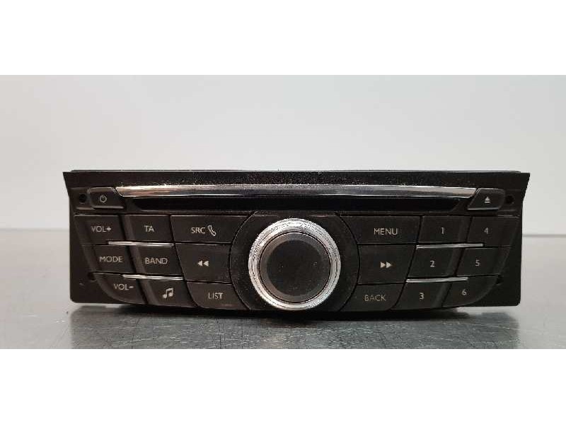 Recambio de sistema audio / radio cd para citroen c-elysée exclusive referencia OEM IAM 98041965ZD  
