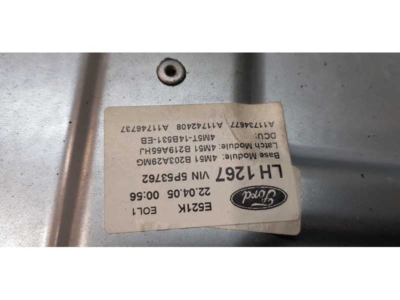 Recambio de elevalunas delantero izquierdo para ford focus berlina (cap) trend referencia OEM IAM 4M51B045H17AA  