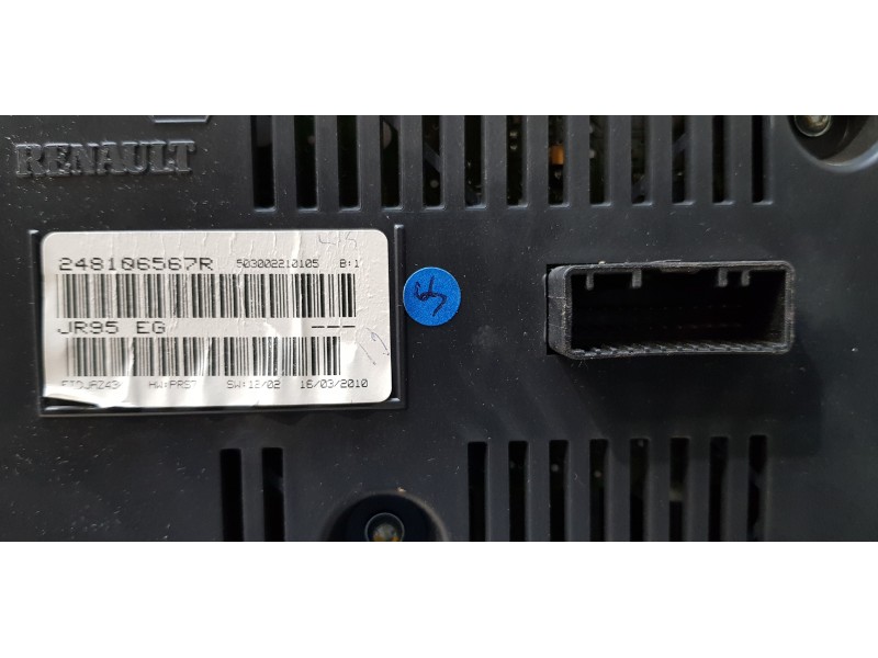 Recambio de cuadro instrumentos para renault scenic iii authentique referencia OEM IAM 248106567R   Recambio de cuadro instrumentos para renault scenic iii authentique referencia OEM IAM 248106567R