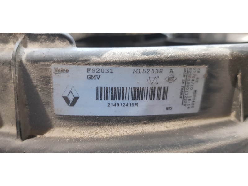 Recambio de electroventilador para renault scenic iii authentique referencia OEM IAM 214812415R  