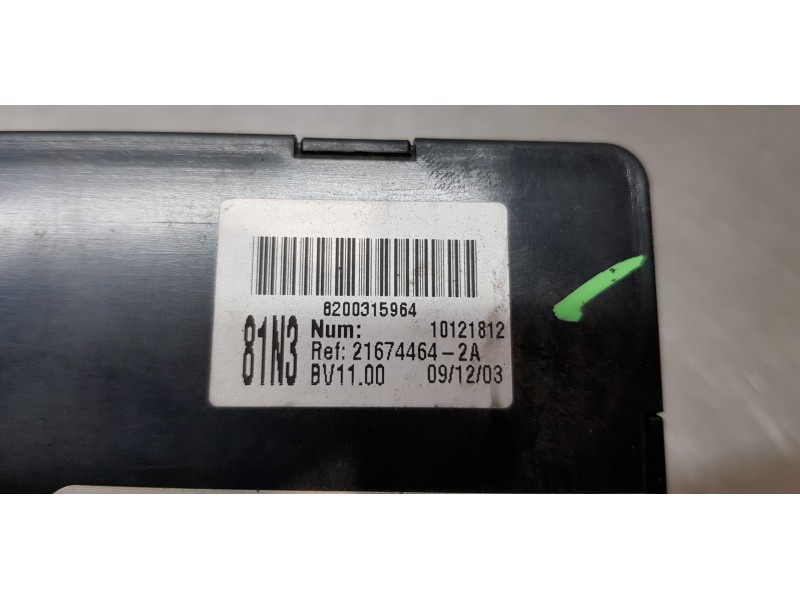 Recambio de modulo electronico para renault espace iv (jk0) expression referencia OEM IAM 8200315964   Recambio de modulo electronico para renault espace iv (jk0) expression referencia OEM IAM 8200315964