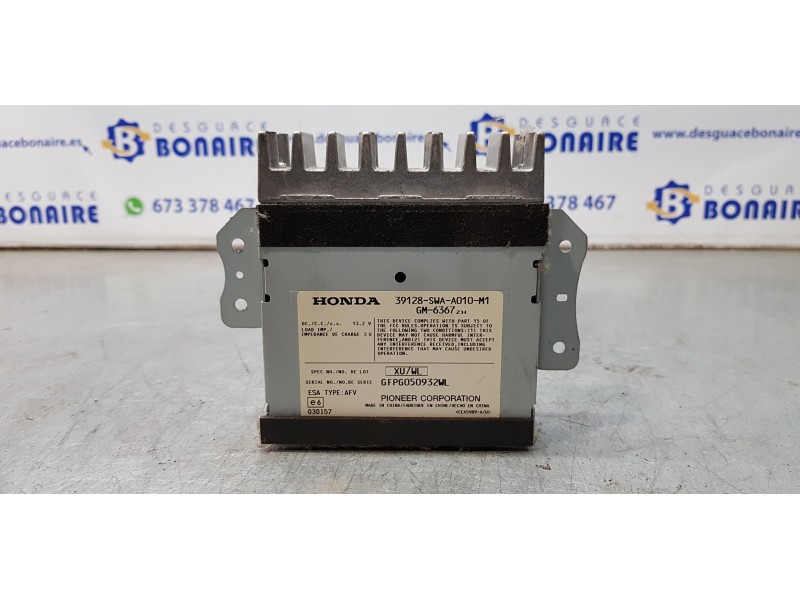 Recambio de modulo electronico para honda cr-v (re) luxury referencia OEM IAM 39128SWAA010M1   Recambio de modulo electronico para honda cr-v (re) luxury referencia OEM IAM 39128SWAA010M1