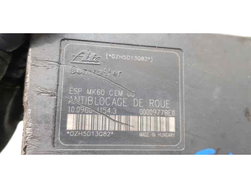 Recambio de abs para peugeot 1007 sport referencia OEM IAM 9654777580  