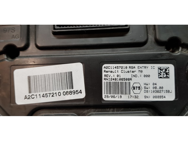 Recambio de cuadro instrumentos para dacia duster ii comfort 4wd referencia OEM IAM 248106508R   Recambio de cuadro instrumentos para dacia duster ii comfort 4wd referencia OEM IAM 248106508R