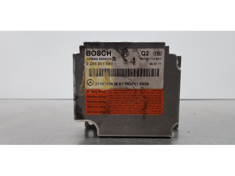 Recambio de centralita airbag para mercedes clase cls (w219) 320 cdi (219.322) referencia OEM IAM 2118702626 0285001880 