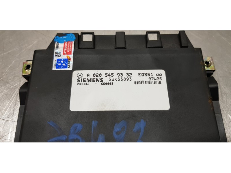 Recambio de centralita cambio automatico para mercedes clase clk (w208) coupe 320 (208.365) referencia OEM IAM A0205459332  