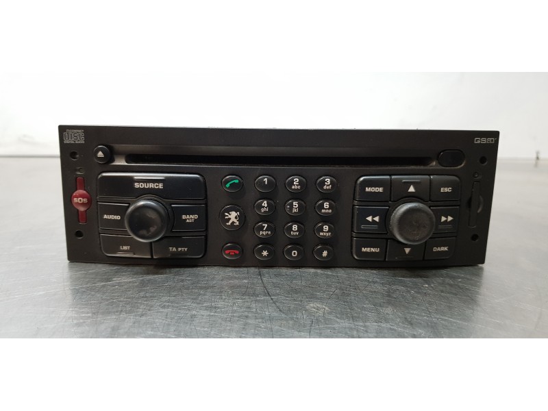 Recambio de sistema navegacion gps para peugeot 307 berlina (s2) xs referencia OEM IAM 96590498XT  