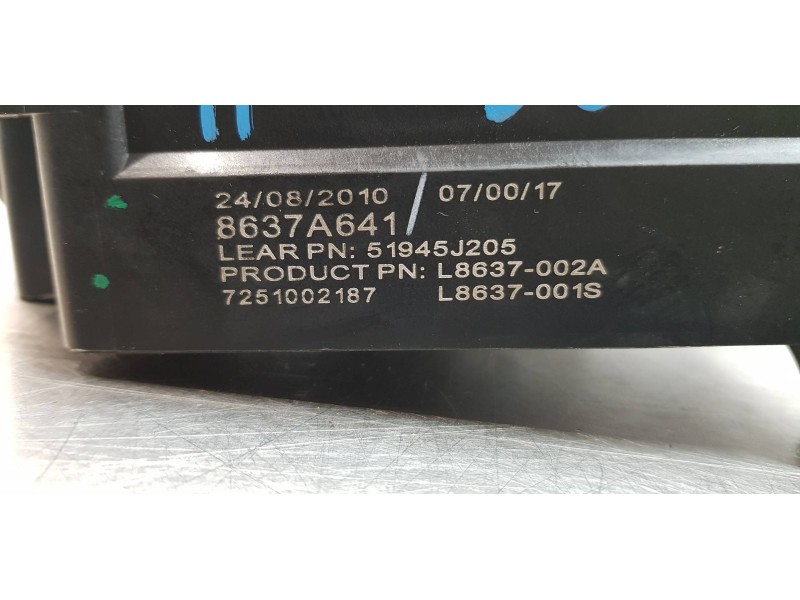 Recambio de caja reles / fusibles para mitsubishi asx (ga0w) challenge 2wd referencia OEM IAM 8637A641   Recambio de caja reles / fusibles para mitsubishi asx (ga0w) challenge 2wd referencia OEM IAM 8637A641