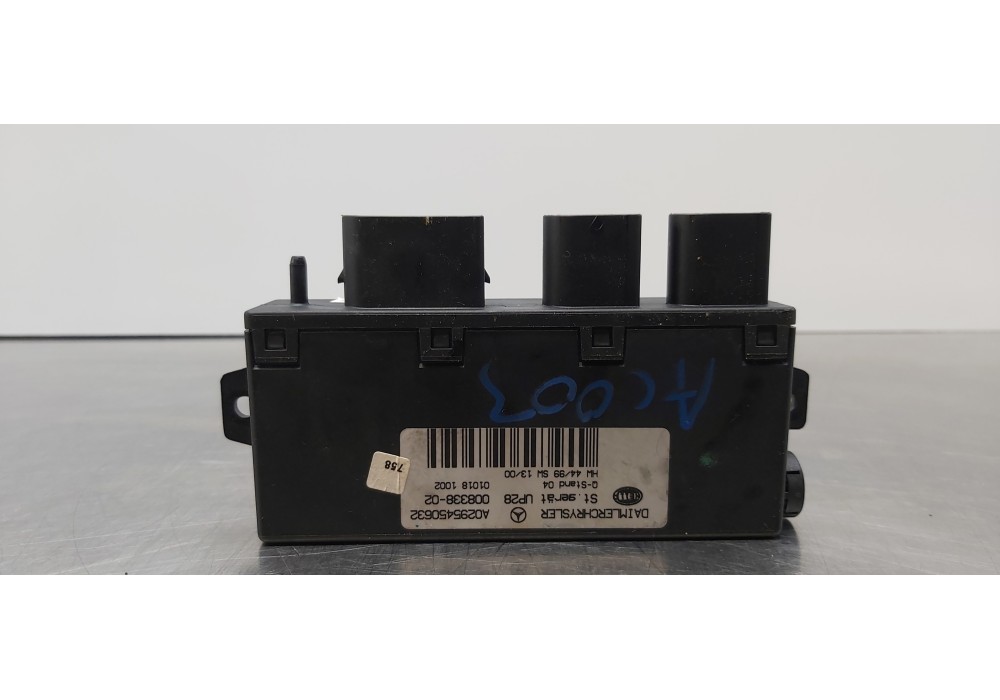 Recambio de centralita abs para mercedes clase c (w203) sportcoupe c 200 compressor (203.745) referencia OEM IAM A0295450632  