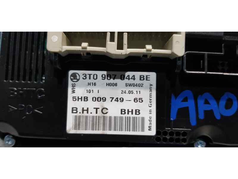 Recambio de mando climatizador para skoda superb combi (3t5) ambition referencia OEM IAM 3T0907044BE   Recambio de mando climatizador para skoda superb combi (3t5) ambition referencia OEM IAM 3T0907044BE