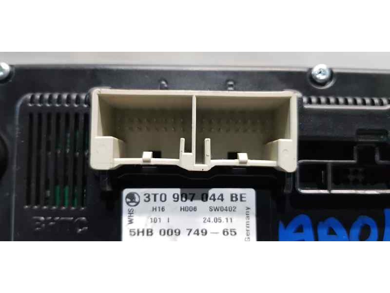 Recambio de mando climatizador para skoda superb combi (3t5) ambition referencia OEM IAM 3T0907044BE   Recambio de mando climatizador para skoda superb combi (3t5) ambition referencia OEM IAM 3T0907044BE