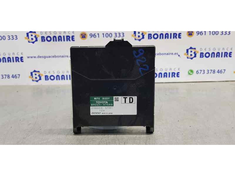 Recambio de modulo electronico para toyota prius+ executive referencia OEM IAM 8922147500  