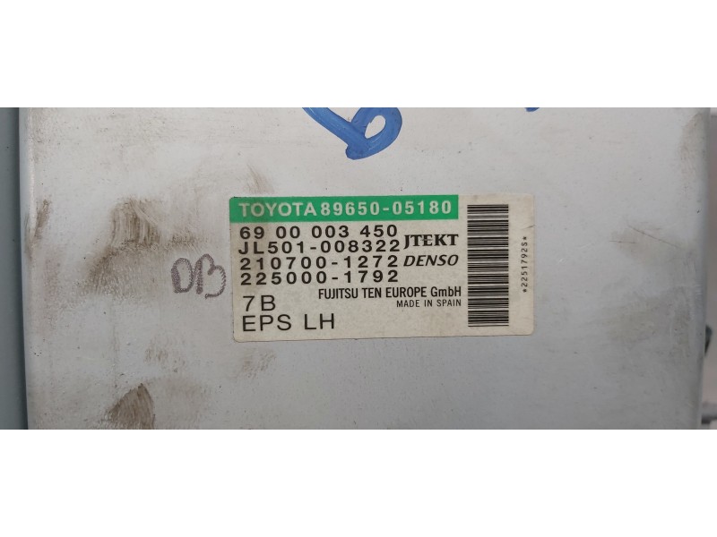 Recambio de modulo electronico para toyota avensis touring sports executive referencia OEM IAM 8965005180 2107001272 