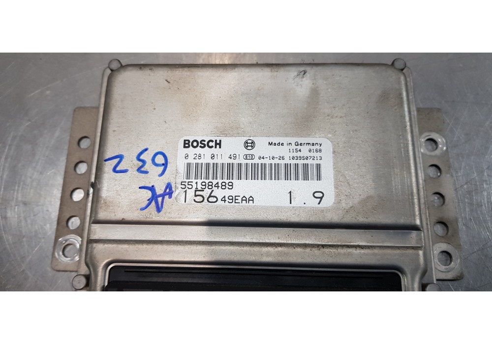 Recambio de centralita motor uce para alfa romeo 156 1.9 jtd 8v distinctive referencia OEM IAM 55198489   Recambio de centralita motor uce para alfa romeo 156 1.9 jtd 8v distinctive referencia OEM IAM 55198489