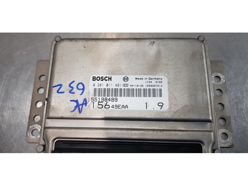 Recambio de centralita motor uce para alfa romeo 156 1.9 jtd 8v distinctive referencia OEM IAM 55198489   Recambio de centralita motor uce para alfa romeo 156 1.9 jtd 8v distinctive referencia OEM IAM 55198489