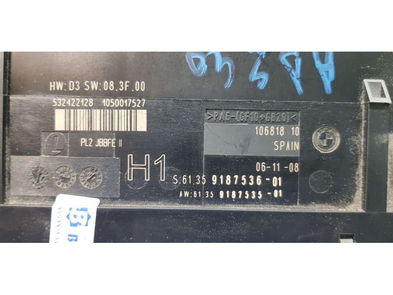 Recambio de modulo electronico para bmw serie 3 berlina (e90) 320d referencia OEM IAM 61359187536 61359187535  Recambio de modulo electronico para bmw serie 3 berlina (e90) 320d referencia OEM IAM 61359187536 61359187535