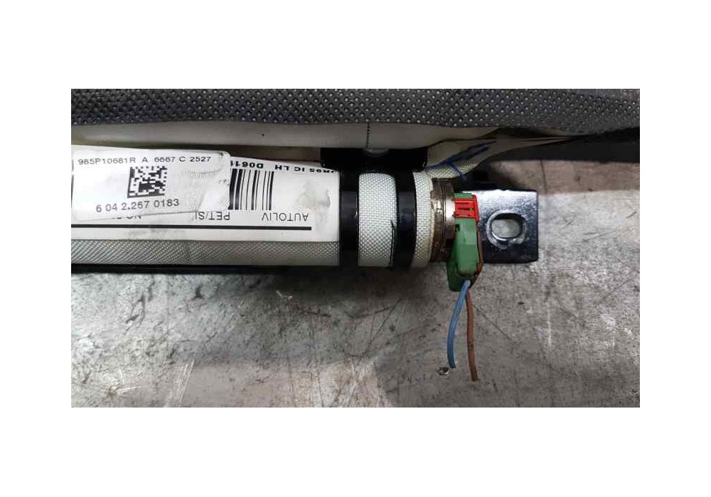 Recambio de airbag cortina delantero izquierdo para renault scenic iii bose edition referencia OEM IAM 985P10681R  