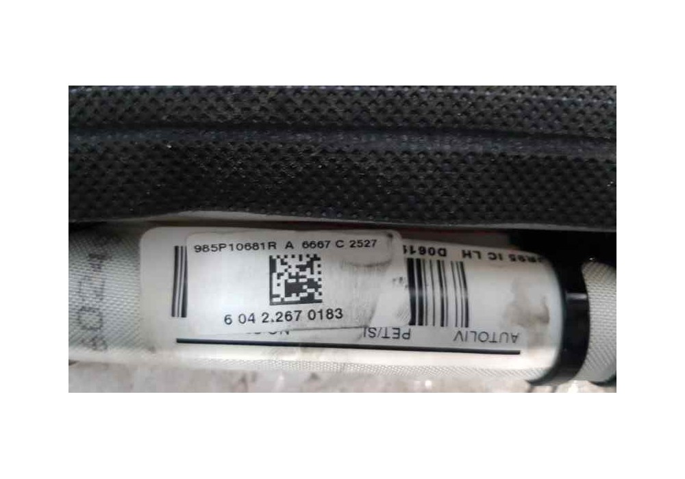 Recambio de airbag cortina delantero izquierdo para renault scenic iii bose edition referencia OEM IAM 985P10681R  