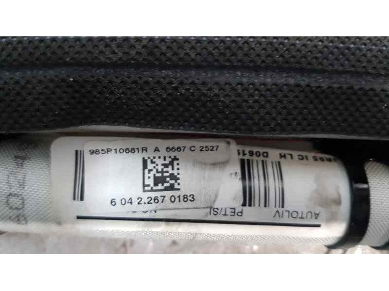 Recambio de airbag cortina delantero izquierdo para renault scenic iii bose edition referencia OEM IAM 985P10681R  