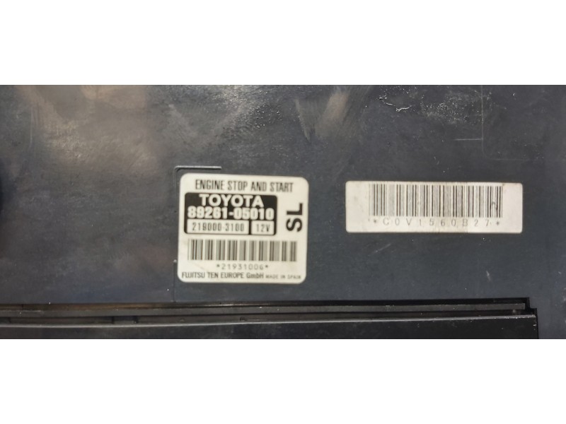 Recambio de modulo electronico para toyota avensis touring sports executive referencia OEM IAM 8926105010  