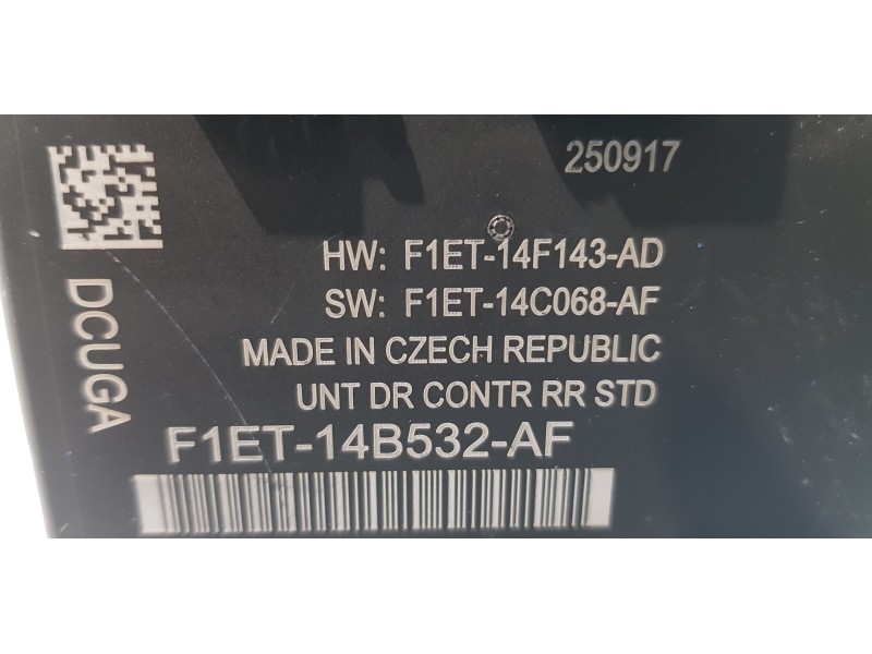 Recambio de modulo confort para ford focus lim. st-line b&r referencia OEM IAM F1ET14F143AD   Recambio de modulo confort para ford focus lim. st-line b&r referencia OEM IAM F1ET14F143AD