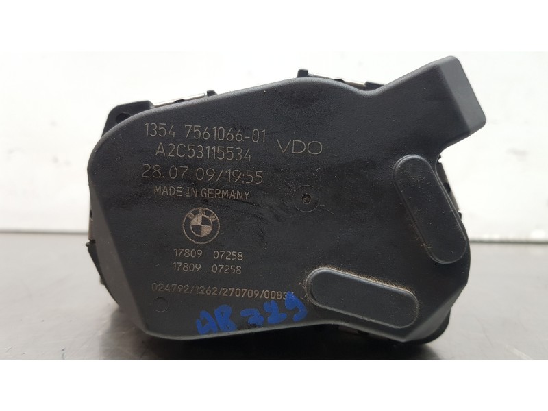 Recambio de caja mariposa para bmw serie 3 touring (e91) 318i referencia OEM IAM 13547561066  