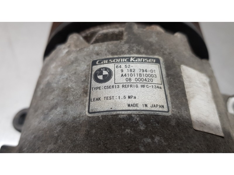 Recambio de compresor aire acondicionado para bmw serie 3 touring (e91) 318i referencia OEM IAM 64529182794  