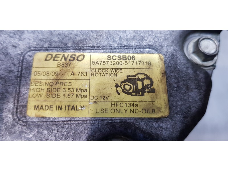 Recambio de compresor aire acondicionado para ford ka (ccu) titanium+ referencia OEM IAM 5A7875200   Recambio de compresor aire acondicionado para ford ka (ccu) titanium+ referencia OEM IAM 5A7875200