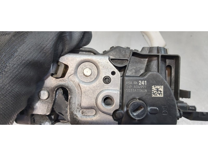 Recambio de cerradura puerta trasera derecha para peugeot 5008 premium referencia OEM IAM 9800624180   Recambio de cerradura puerta trasera derecha para peugeot 5008 premium referencia OEM IAM 9800624180