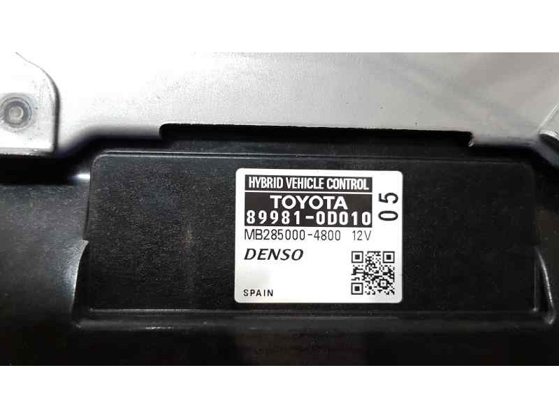 Recambio de modulo electronico para toyota yaris hsd city referencia OEM IAM 899810D010   Recambio de modulo electronico para toyota yaris hsd city referencia OEM IAM 899810D010