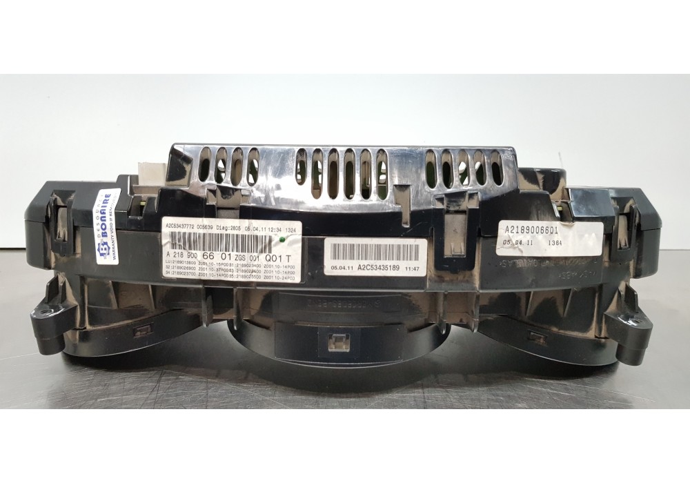 Recambio de cuadro instrumentos para mercedes clase cls (w218) cls 350 cdi be (218.323) referencia OEM IAM A2189006601  