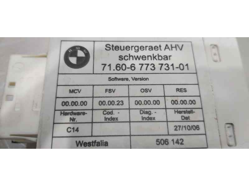 Recambio de modulo electronico para bmw serie 3 touring (e91) 318i referencia OEM IAM 71606773731   Recambio de modulo electronico para bmw serie 3 touring (e91) 318i referencia OEM IAM 71606773731