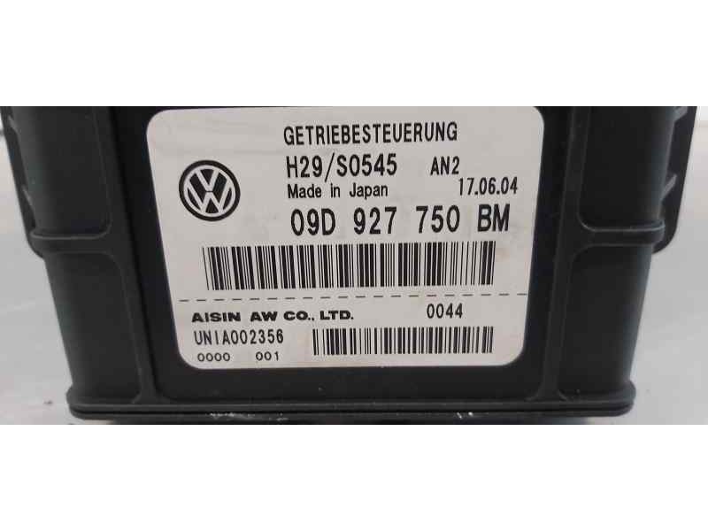 Recambio de centralita cambio automatico para volkswagen touareg (7la) tdi v10 referencia OEM IAM 09D927750BM   Recambio de centralita cambio automatico para volkswagen touareg (7la) tdi v10 referencia OEM IAM 09D927750BM