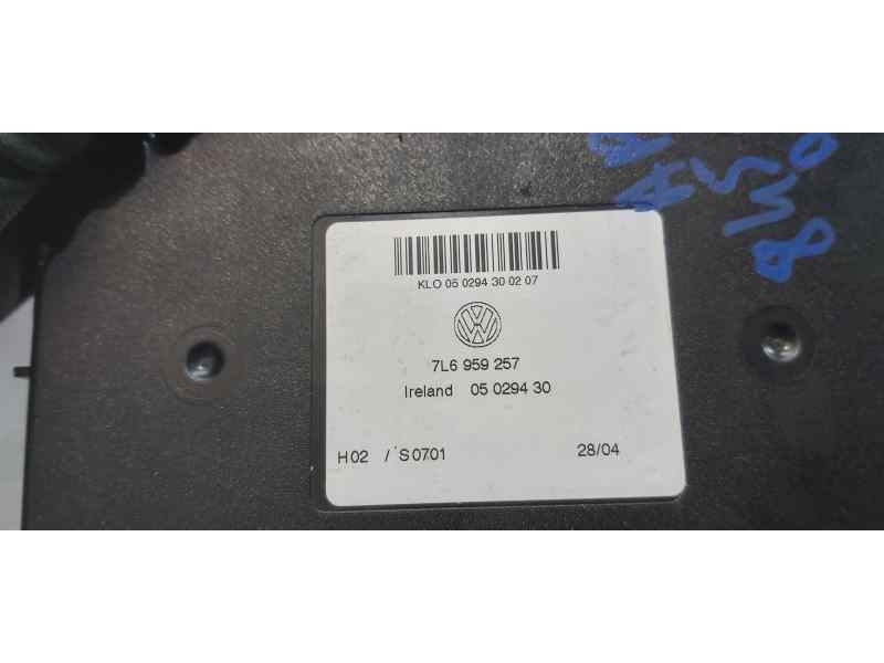 Recambio de centralita check control para volkswagen touareg (7la) tdi v10 referencia OEM IAM 7L6959257  