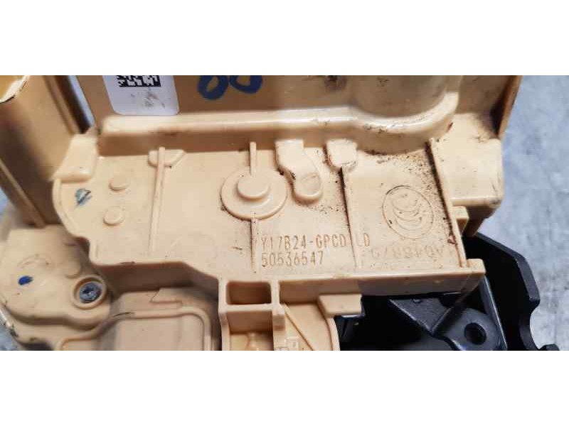 Recambio de cerradura puerta trasera derecha para alfa romeo stelvio (630) super q4 referencia OEM IAM 50536547  