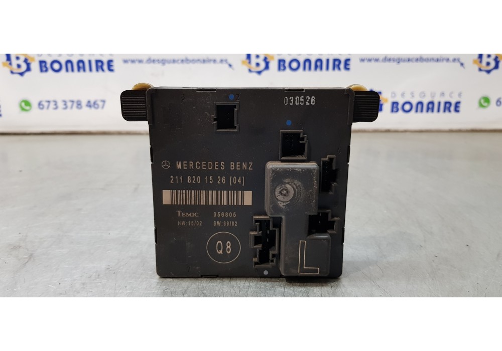 Recambio de modulo electronico para mercedes clase e (w211) berlina e 320 cdi (211.026) referencia OEM IAM 211820152604  