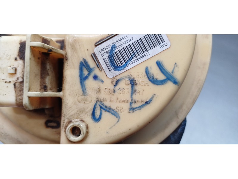 Recambio de aforador para lancia ypsilon (402) silver referencia OEM IAM 51836511 0580203047 