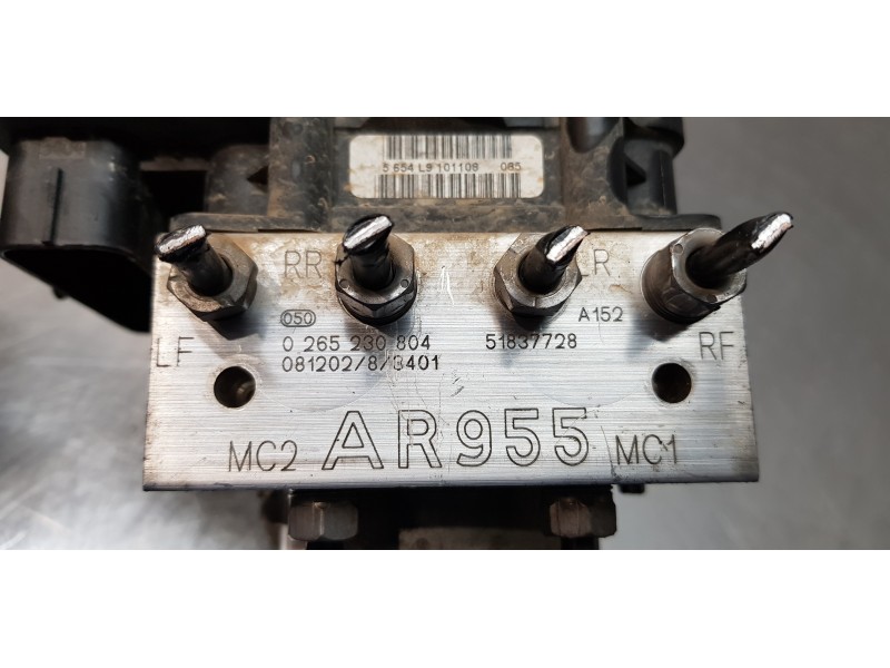 Recambio de abs para alfa romeo mito (145) progression referencia OEM IAM 51837728   Recambio de abs para alfa romeo mito (145) progression referencia OEM IAM 51837728